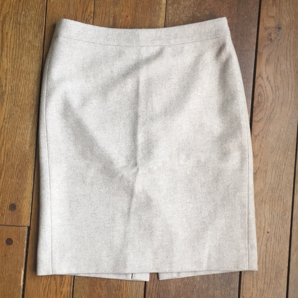 J. Crew Wool Pencil Skirt